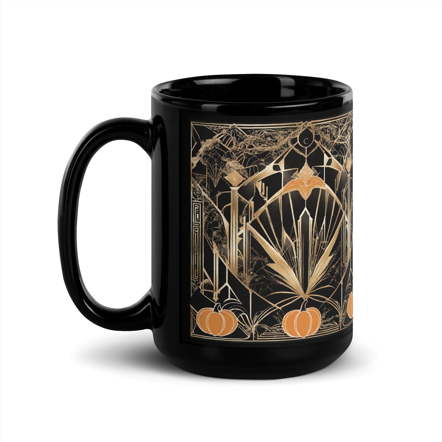 Black Glossy Mug