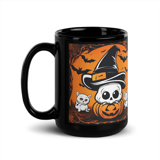 Black Glossy Mug - WhatUWant2Buy