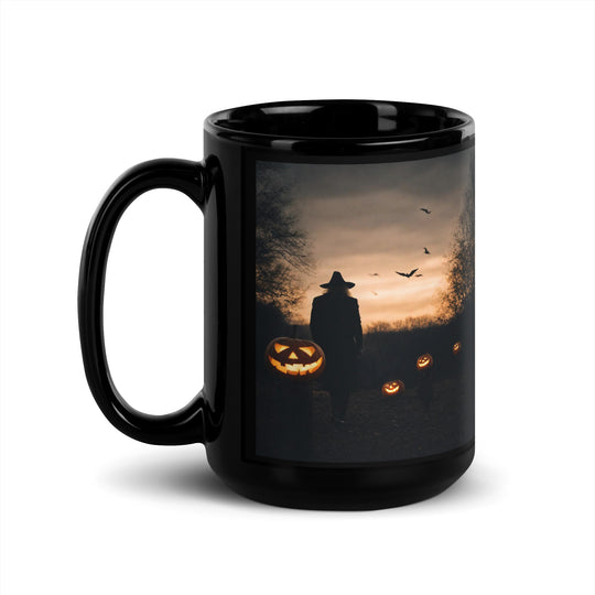 Black Glossy Mug - WhatUWant2Buy