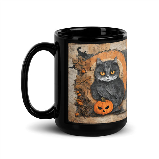 Black Glossy Mug - WhatUWant2Buy