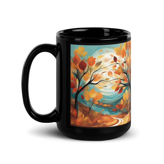 Black Glossy Mug - WhatUWant2Buy