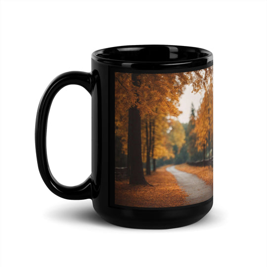 Black Glossy Mug - WhatUWant2Buy