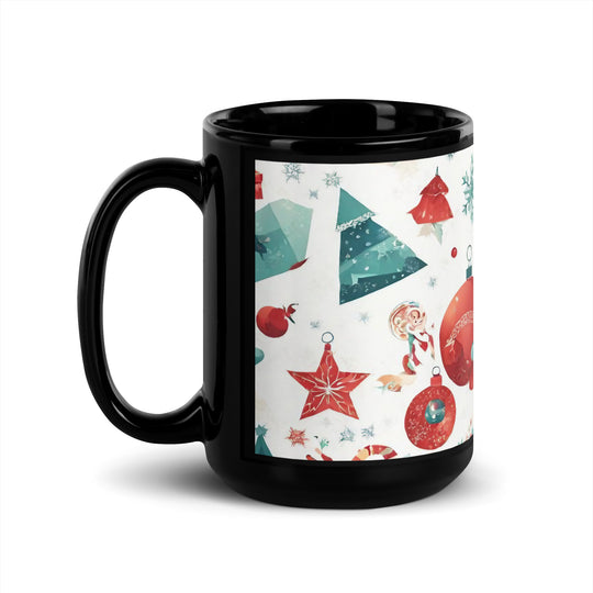 Black Glossy Mug - WhatUWant2Buy