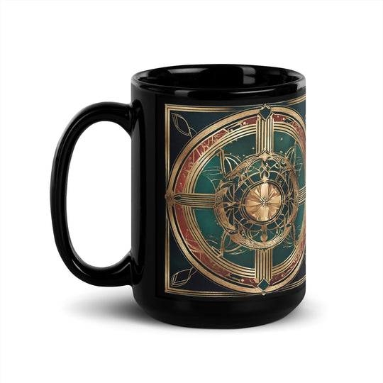 Black Glossy Mug - WhatUWant2Buy