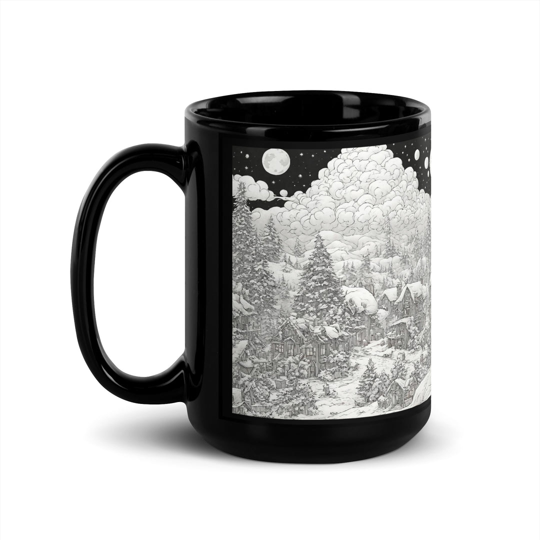 Black Glossy Mug - WhatUWant2Buy