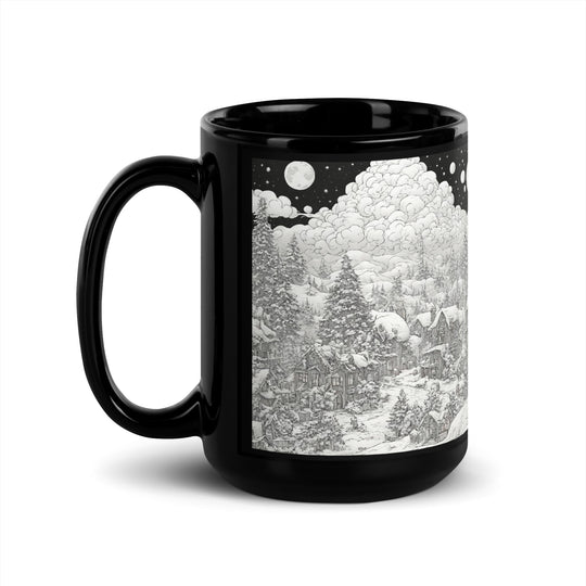 Black Glossy Mug - WhatUWant2Buy
