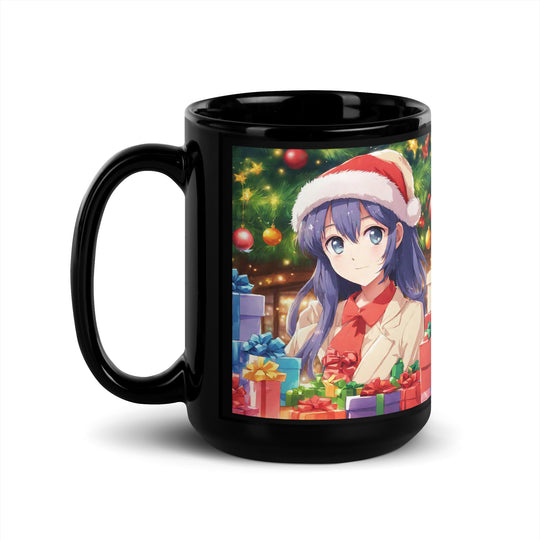 Black Glossy Mug - WhatUWant2Buy