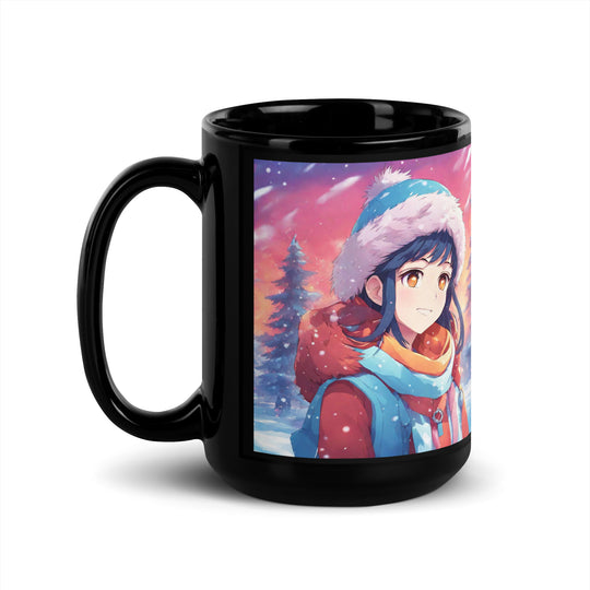 Black Glossy Mug - WhatUWant2Buy