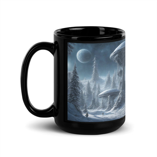 Black Glossy Mug - WhatUWant2Buy