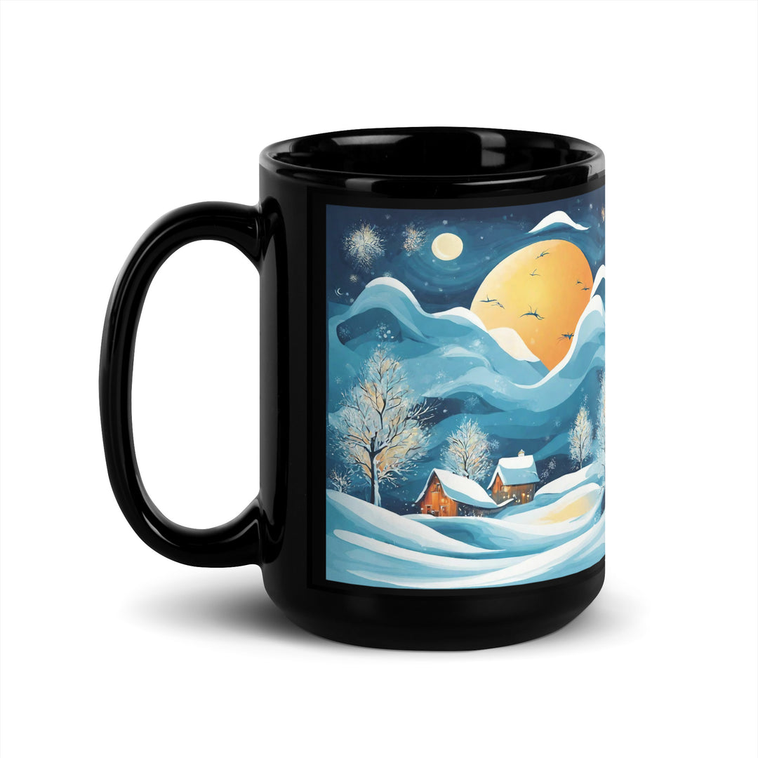 Black Glossy Mug - WhatUWant2Buy