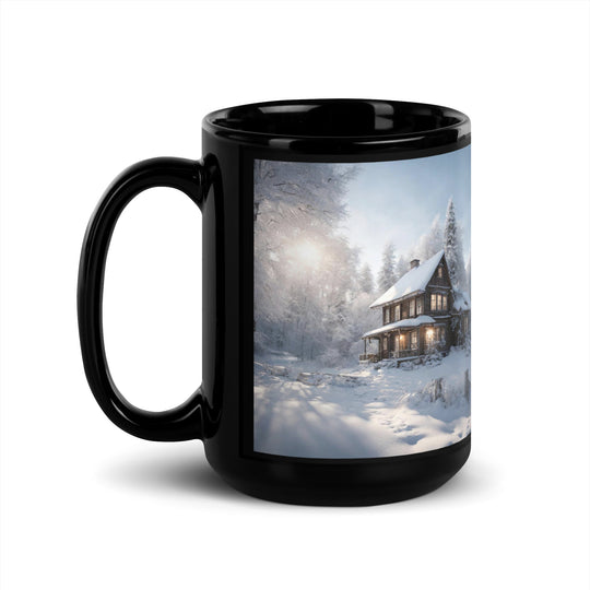 Black Glossy Mug - WhatUWant2Buy