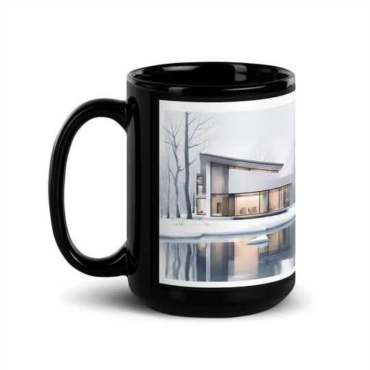 Black Glossy Mug - WhatUWant2Buy