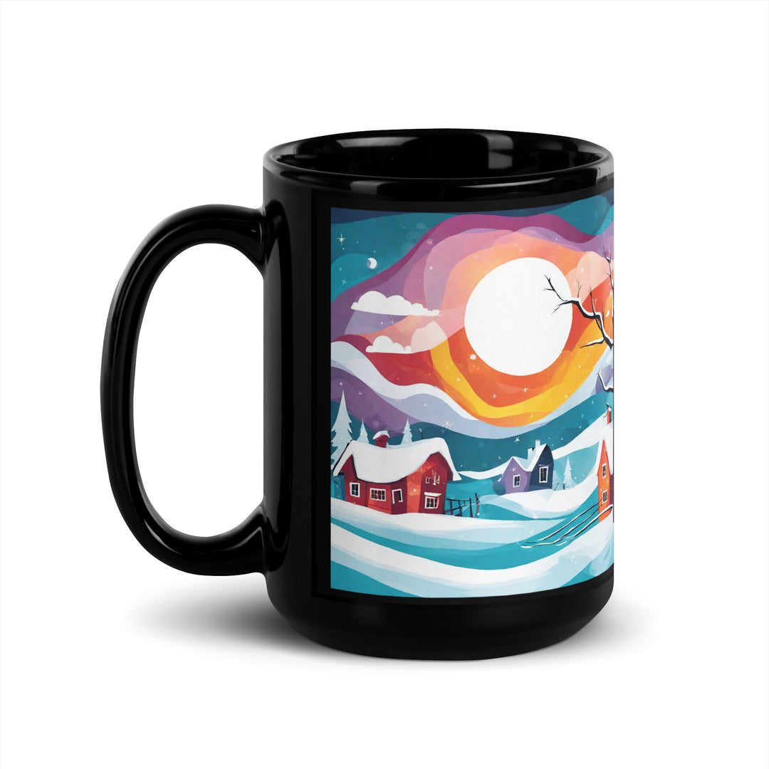 Black Glossy Mug - WhatUWant2Buy