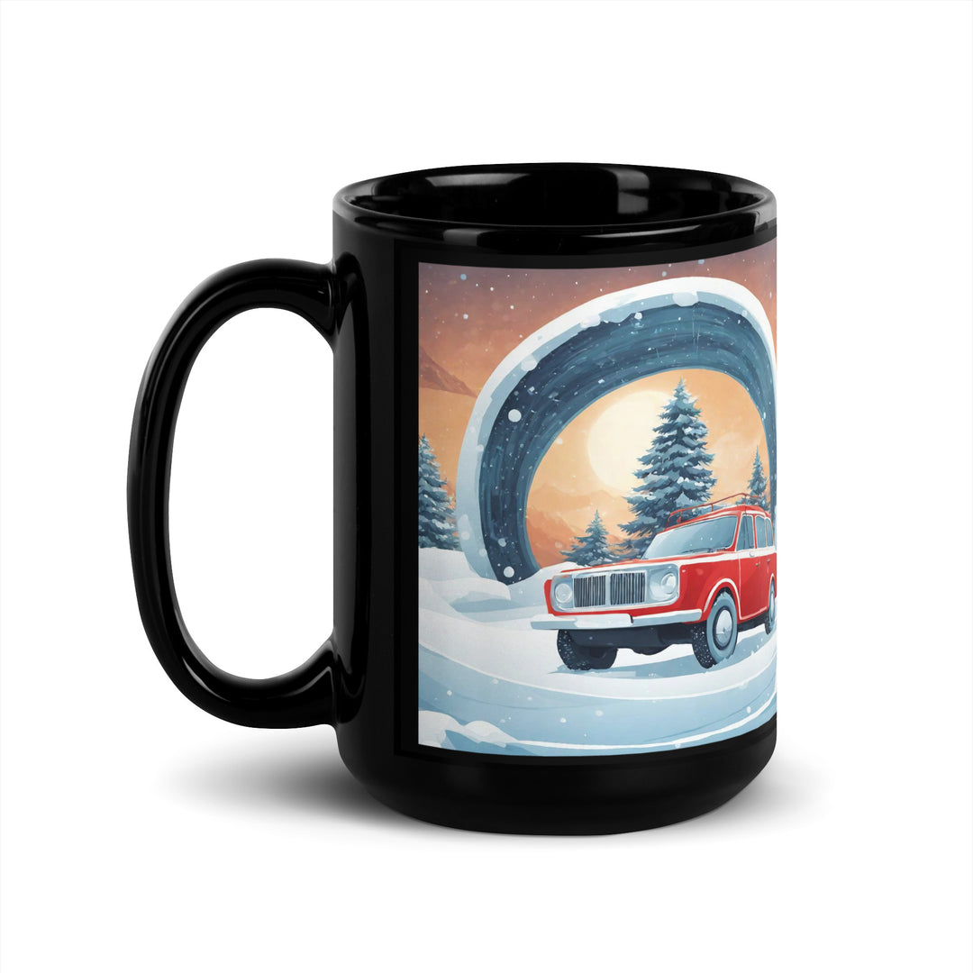 Black Glossy Mug - WhatUWant2Buy