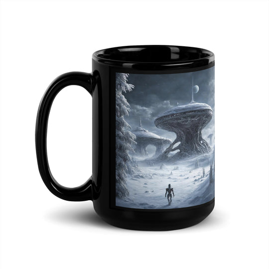 Black Glossy Mug - WhatUWant2Buy