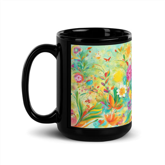 Black Glossy Mug - WhatUWant2Buy