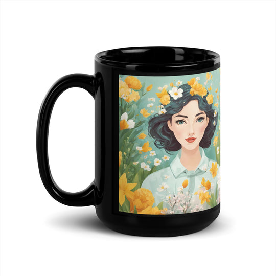 Black Glossy Mug - WhatUWant2Buy