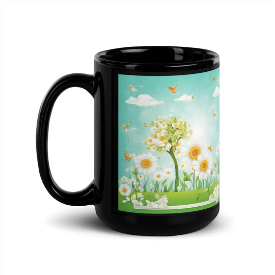 Black Glossy Mug - WhatUWant2Buy