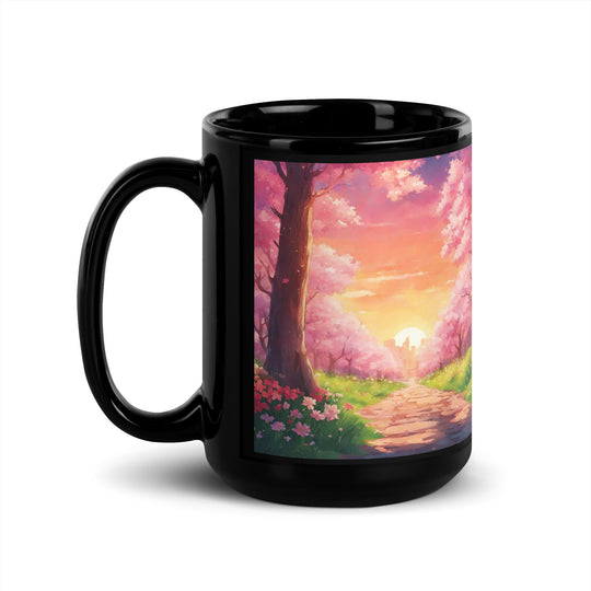 Black Glossy Mug - WhatUWant2Buy