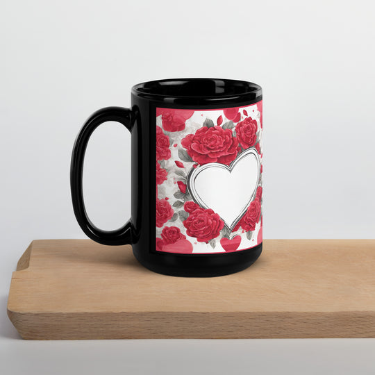 Black Glossy Mug - WhatUWant2Buy