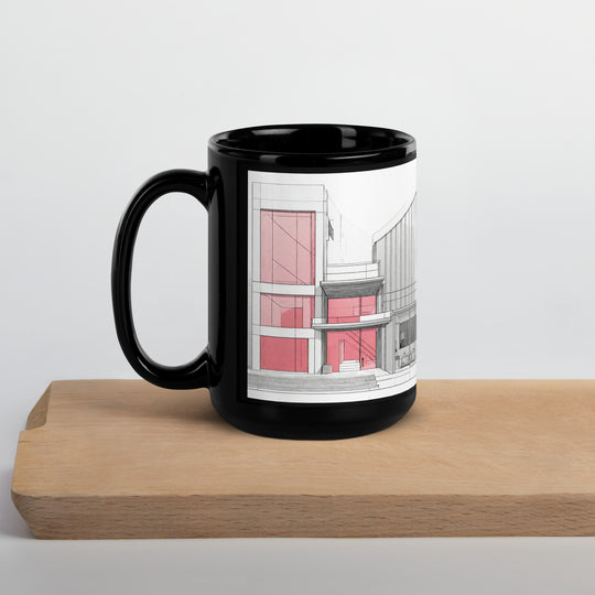 Black Glossy Mug - WhatUWant2Buy