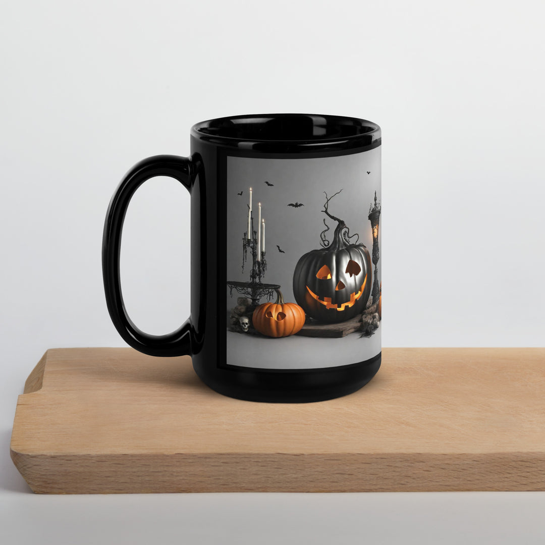 Black Glossy Mug - WhatUWant2Buy