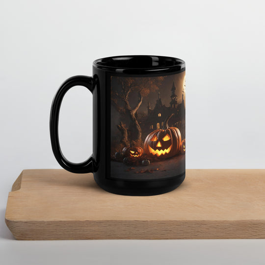 Black Glossy Mug - WhatUWant2Buy