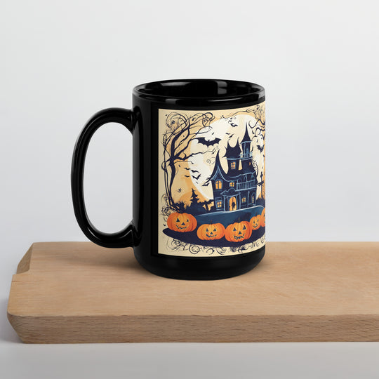 Black Glossy Mug - WhatUWant2Buy