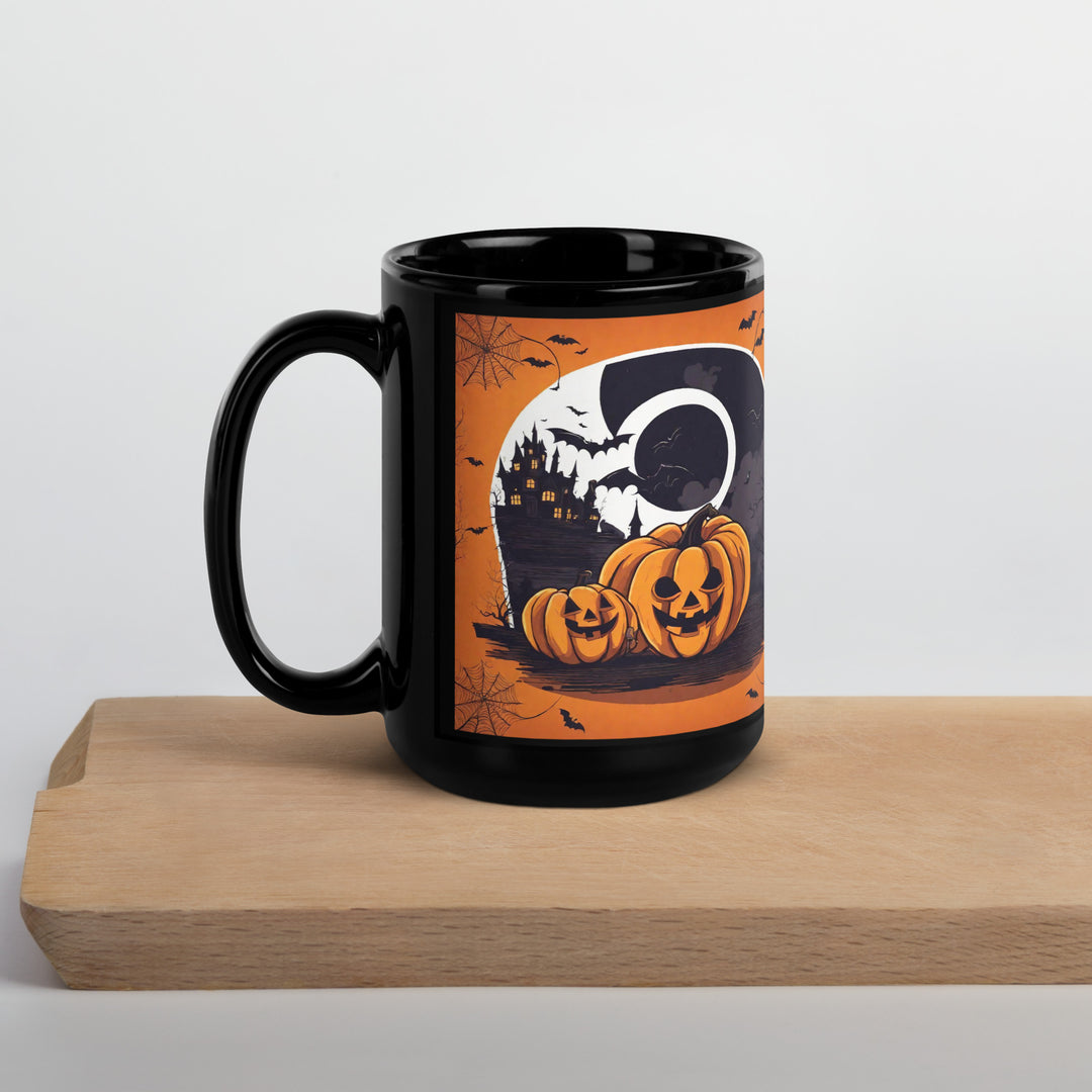 Black Glossy Mug - WhatUWant2Buy