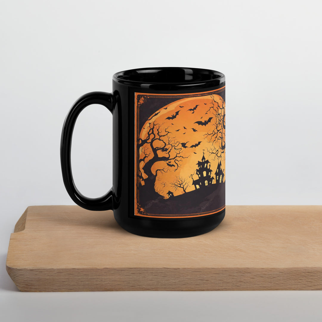 Black Glossy Mug - WhatUWant2Buy