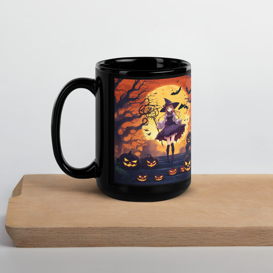 Black Glossy Mug - WhatUWant2Buy