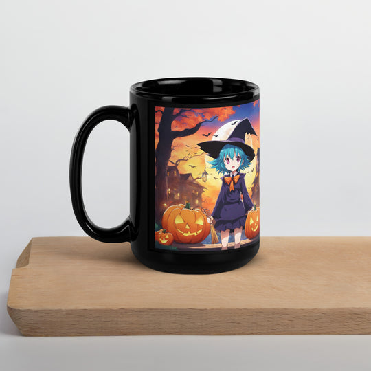 Black Glossy Mug - WhatUWant2Buy