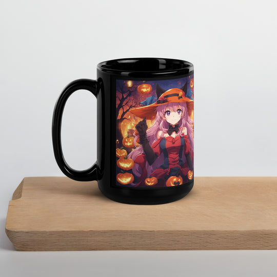 Black Glossy Mug - WhatUWant2Buy