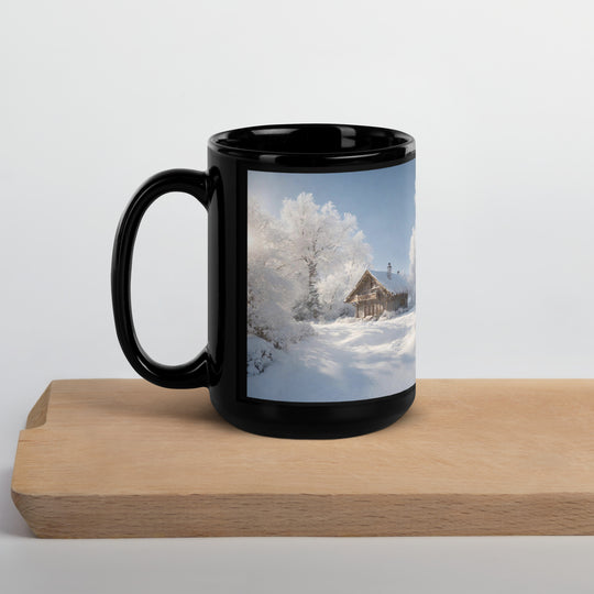 Black Glossy Mug - WhatUWant2Buy