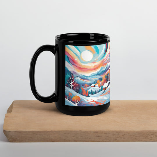 Black Glossy Mug - WhatUWant2Buy