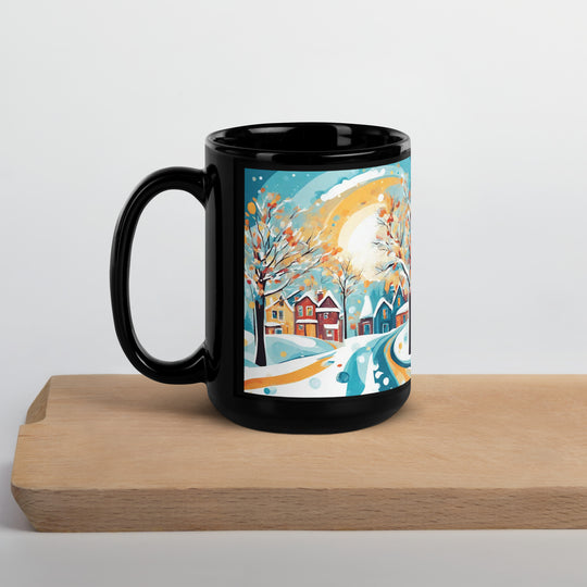 Black Glossy Mug - WhatUWant2Buy