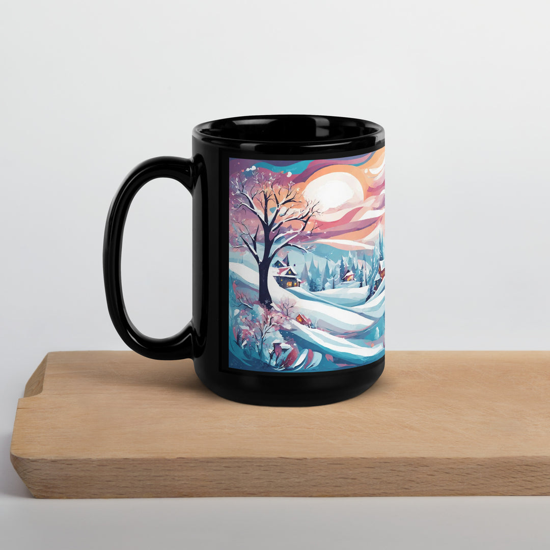 Black Glossy Mug - WhatUWant2Buy