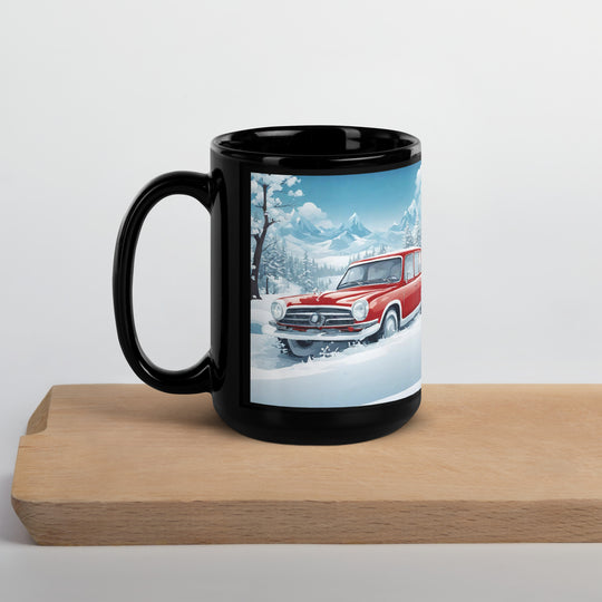 Black Glossy Mug - WhatUWant2Buy