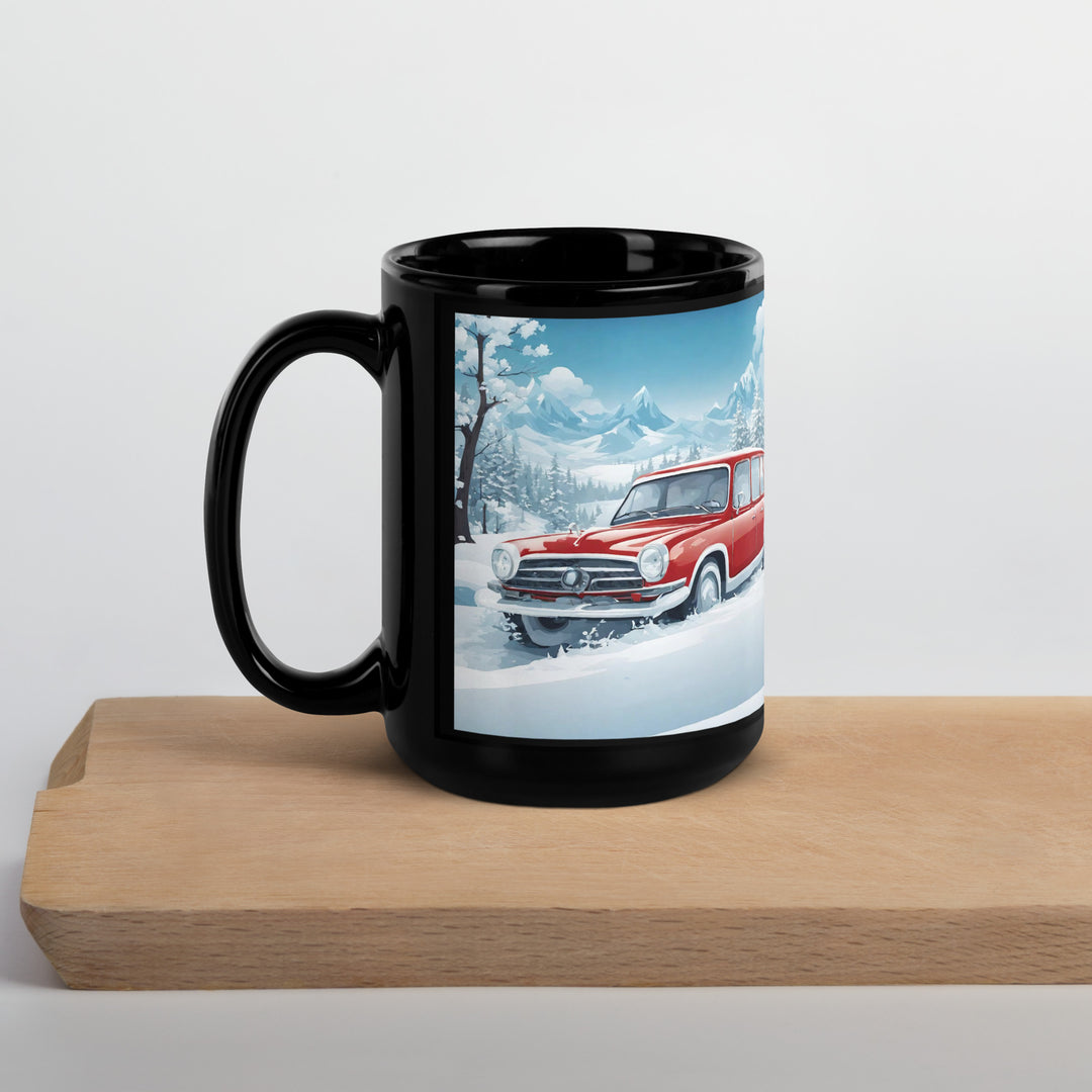 Black Glossy Mug - WhatUWant2Buy