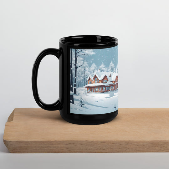 Black Glossy Mug - WhatUWant2Buy