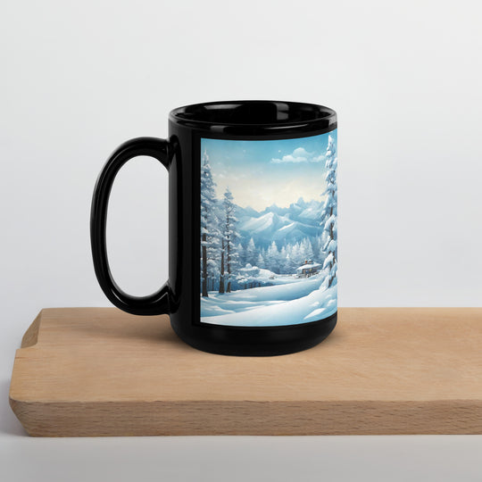 Black Glossy Mug - WhatUWant2Buy