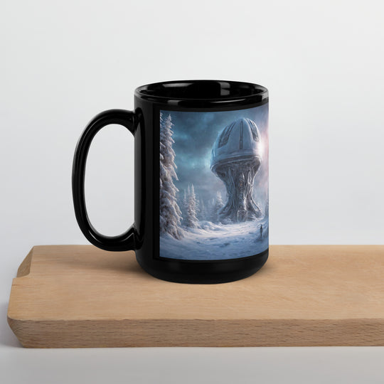 Black Glossy Mug - WhatUWant2Buy