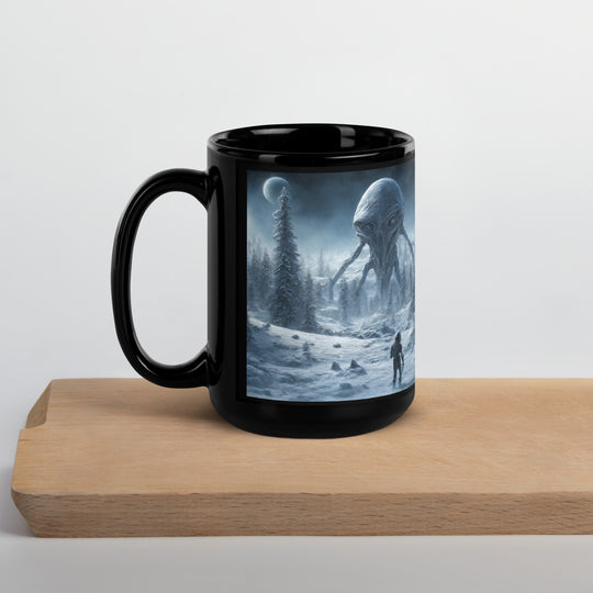 Black Glossy Mug - WhatUWant2Buy