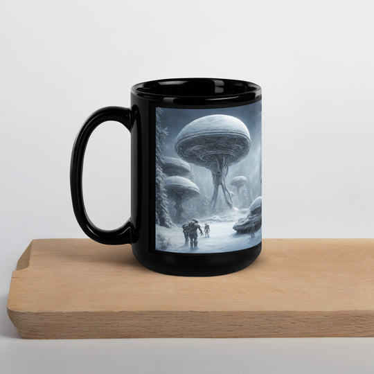 Black Glossy Mug - WhatUWant2Buy