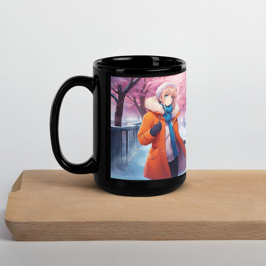 Black Glossy Mug - WhatUWant2Buy