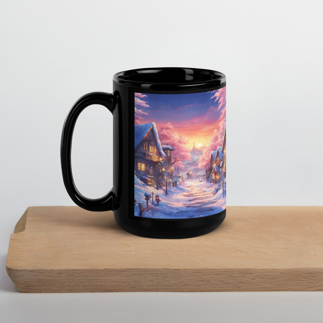 Black Glossy Mug - WhatUWant2Buy