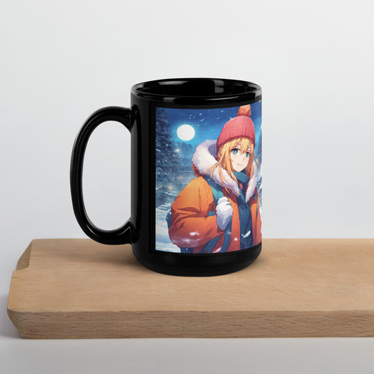Black Glossy Mug - WhatUWant2Buy