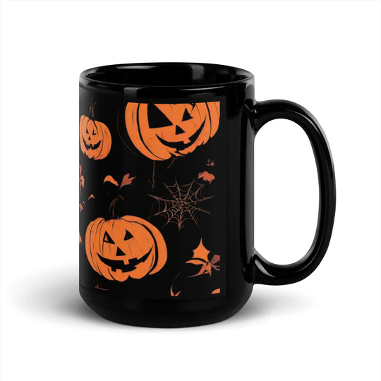 Black Glossy Mug - WhatUWant2Buy