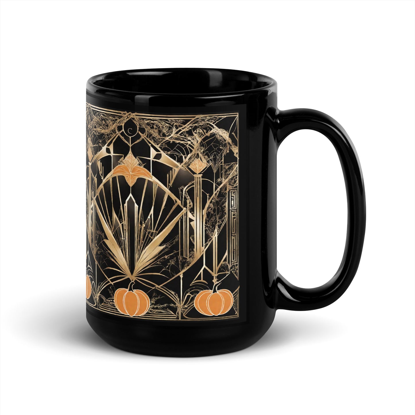 Black Glossy Mug