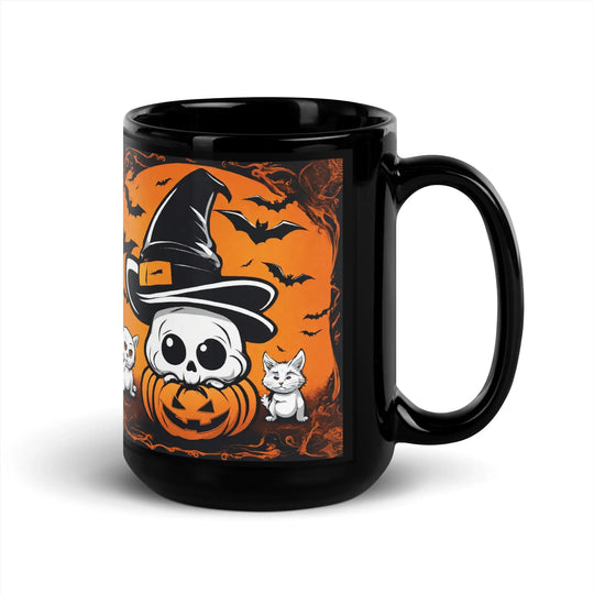 Black Glossy Mug - WhatUWant2Buy